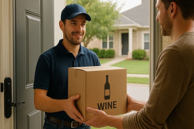 Wine Delivery at Suburban Doorstep ChatGPT Image Sep 26, 2025