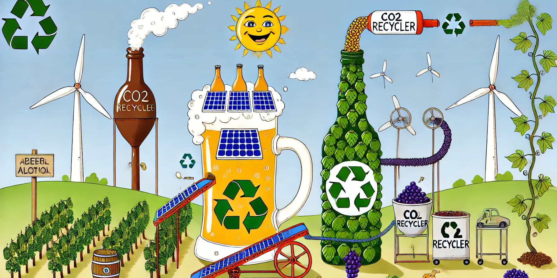 zero waste alcohol production