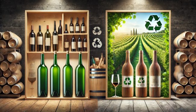 Cardboard Wine bottles Cardboard Wine bottles